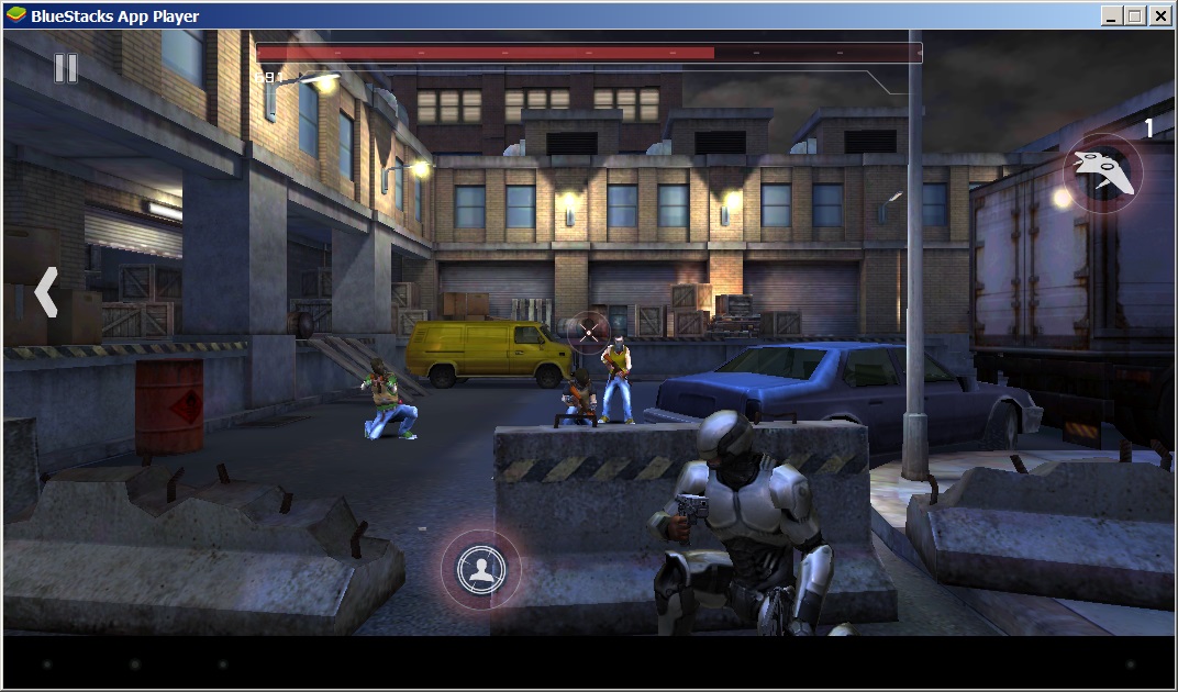 Игра RoboCop в эмуляторе BlueStacks