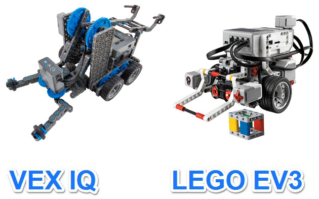 LEGO EV3 против VEX IQ