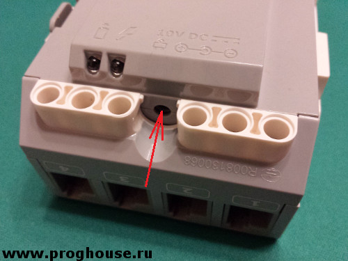 Гнездо зарядки аккумулятора LEGO MINDSTORMS Education EV3
