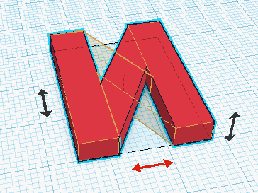 Зеркалирование в Tinkercad