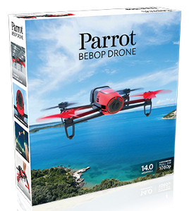 Коробка с квадрокоптером Parrot Bebop Drone