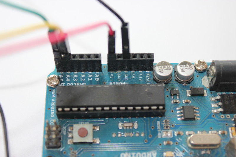 Подключение проводов к Arduino