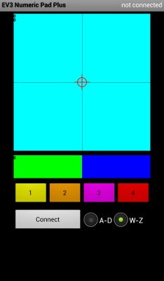 Приложение EV3 Numeric Pad+