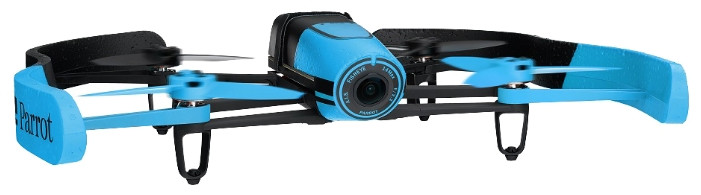 Квадрокоптер Parrot Bebop Drone с одетыми балансирами