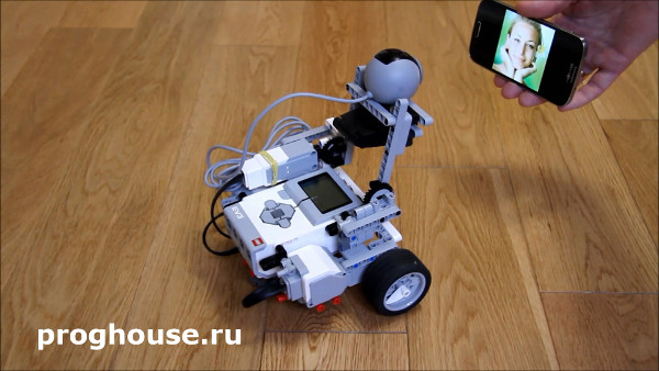 Обнаружение лица на EV3