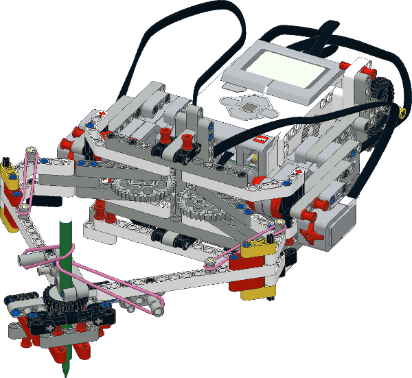 Робот-художник EV3 Print3rbot