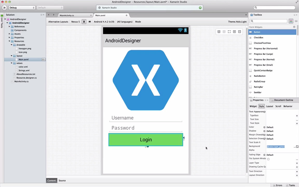 Xamarin Studio